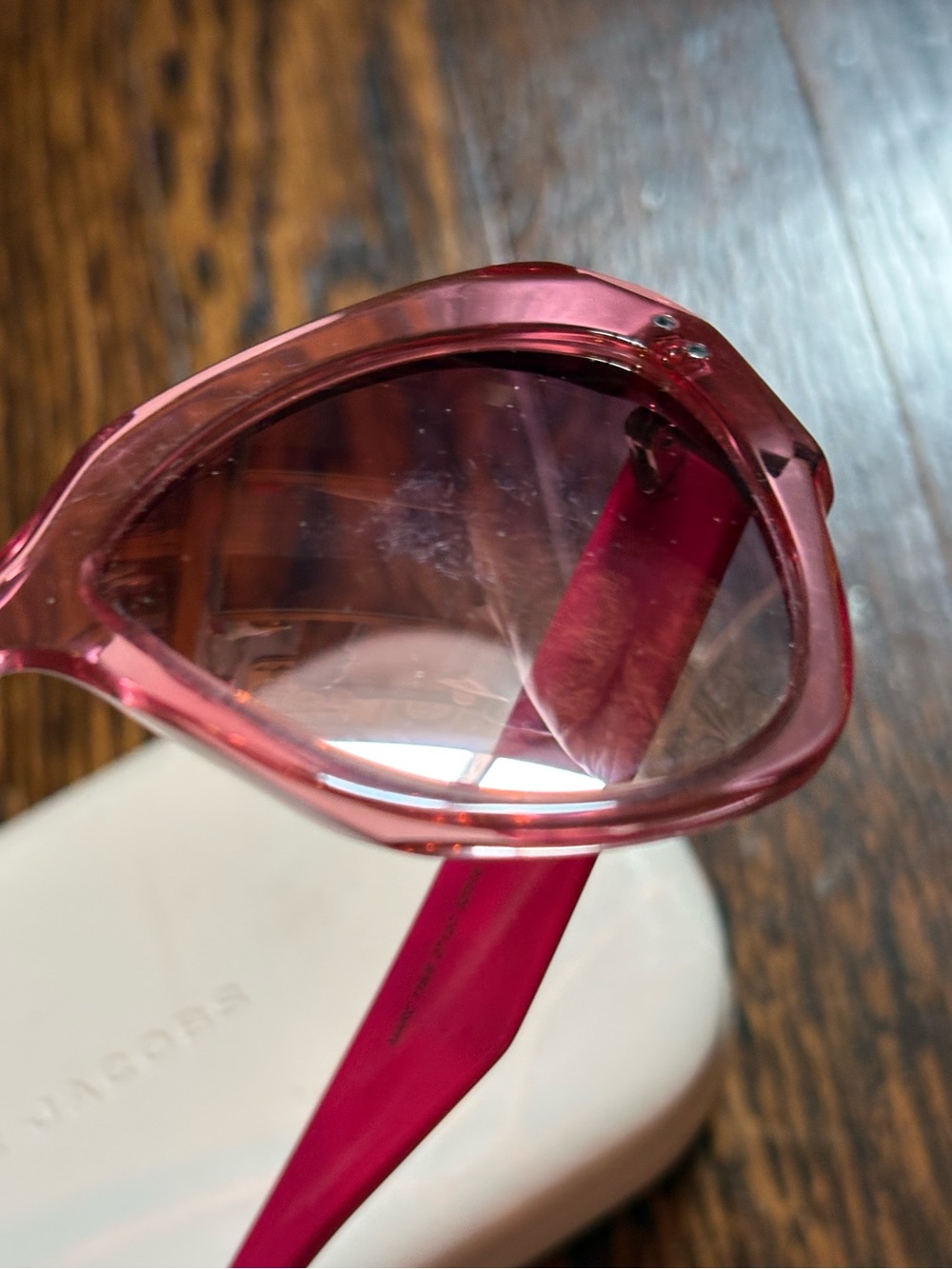 Marc Jacobs Pink Sunglasses - Picture 3 of 10